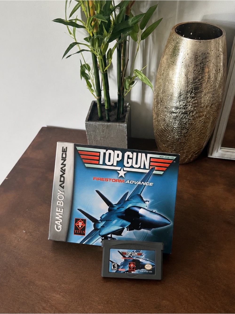 Top Gun Firestorm Advance - Game Boy Advance - Blue